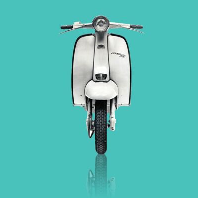 Cufflink Scooter Turquoise