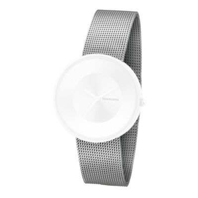 Strap Mesh Cielo Silver (18mm)