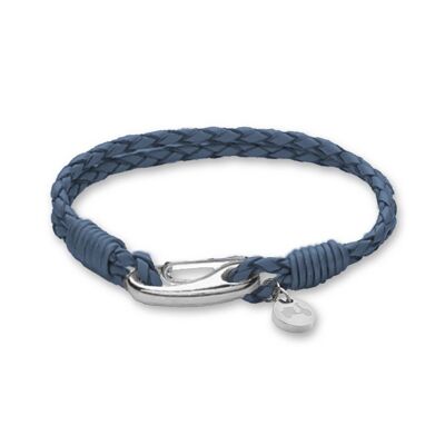 Double Suede Bracelet Blue