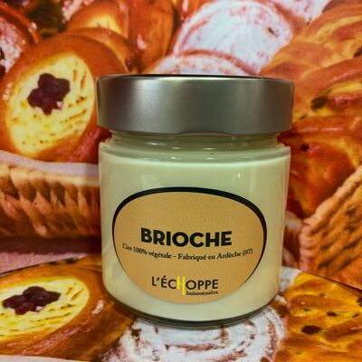 SCENTED CANDLE BRIOCHE POT 180 G OF 100% VEGETABLE SOYA WAX