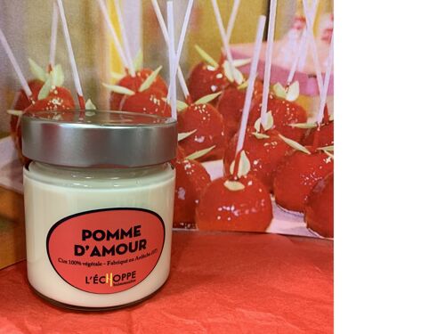 BOUGIE SOJA 180 G POMME D'AMOUR