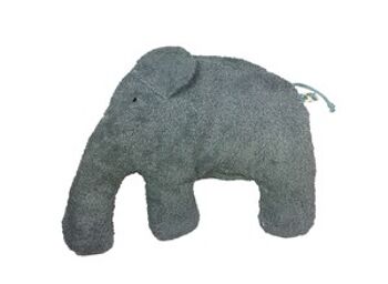 Coussin chauffant bio/éco, éléphant, gris, ELKG-460 1