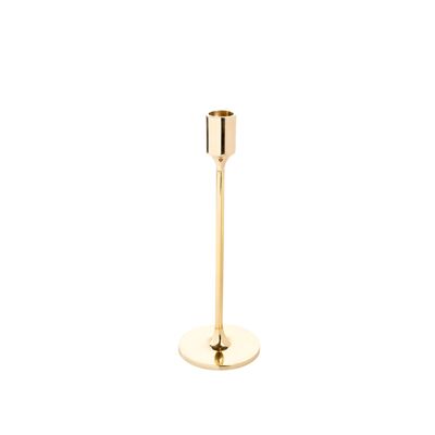 Polished Brass Candle Holder - XL