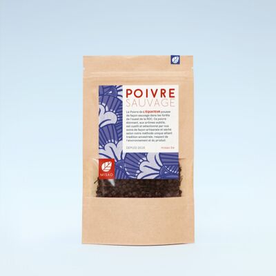 POIVRE SAUVAGE EQUATEUR NOIR -25gr