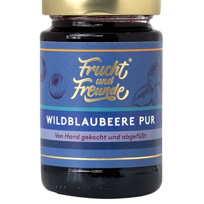 Wild blueberry pure fruit spread