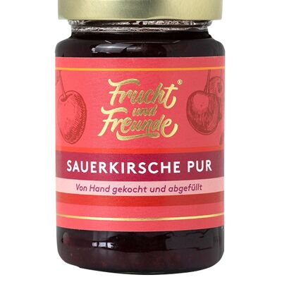 Sour cherry pure fruit spread