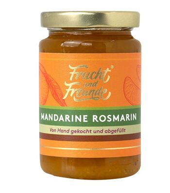 Tartinade de fruits mandarine et romarin 1