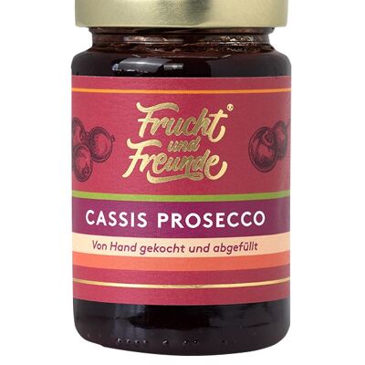 Cassis Prosecco fruit spread
