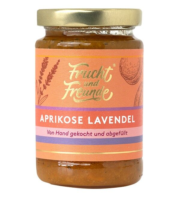 Crema spalmabile di frutta e lavanda albicocca