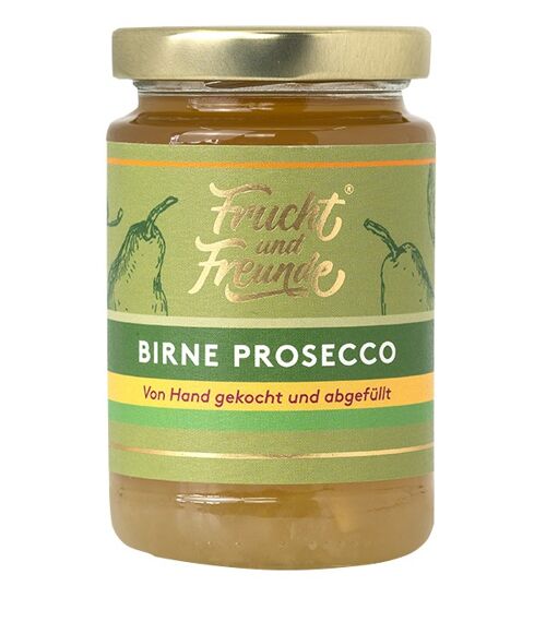 Birne Prosecco Fruchtaufstrich