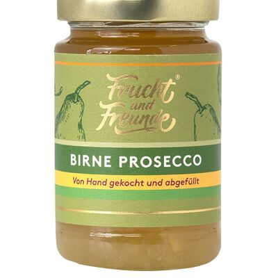 Prosecco de pera para untar de frutas