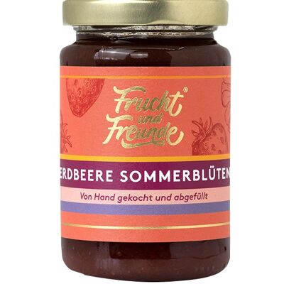 Strawberry summer blossom fruit spread