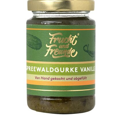 Spreewald cucumber vanilla chutney