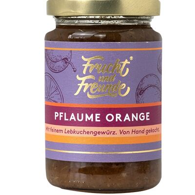 Plum Orange Vanilla Gingerbread Fruit Spread