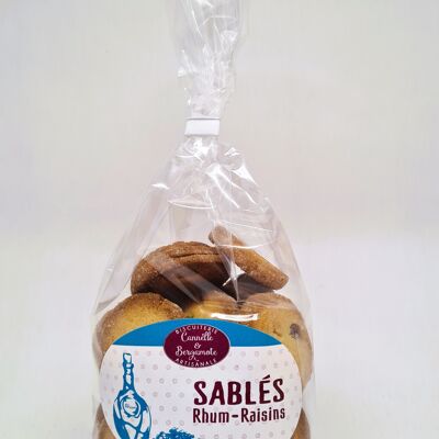 Sablés Rhum Raisin