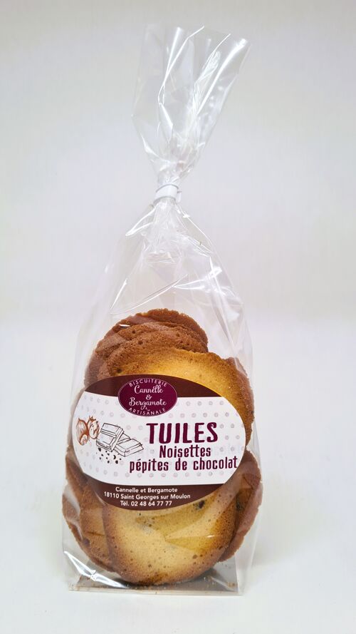 Tuile Noisettes-Chocolat