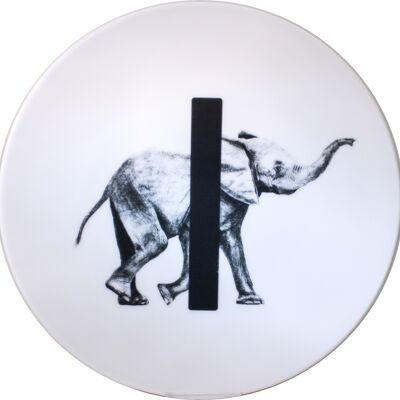 Letter board I with Elephant