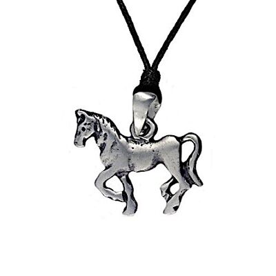 Pewter Horse Necklace 7 PWP1363