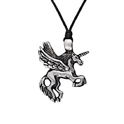 Pewter Horse Necklace 5 PWP1361