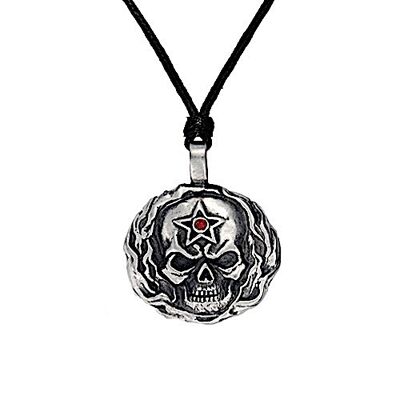 The Hex Pewter Amulet Necklace PWP743