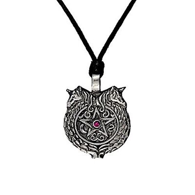 Everlasting Spirit Pewter Wiccan Amulet Necklace PWP746