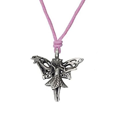 Pewter Fairy Necklace 11