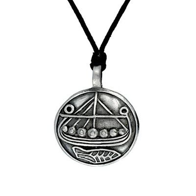 Viking Pewter Necklace 16