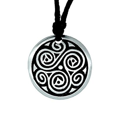 Pewter Celtic Necklace 12 PWP1143