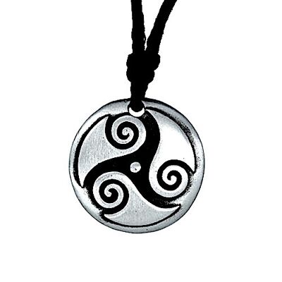 Pewter Celtic Necklace 8 PWP1139