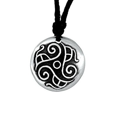 Pewter Celtic Necklace 3 PWP1134