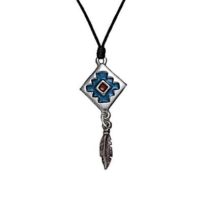 Pewter Dreamcatcher Necklace 2 PWP1581