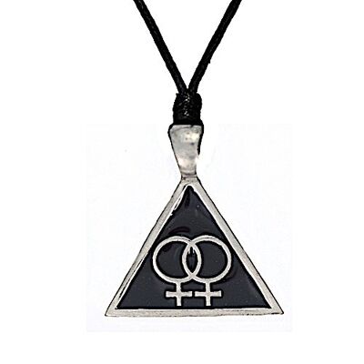 LGBTQ Double Venus Necklace