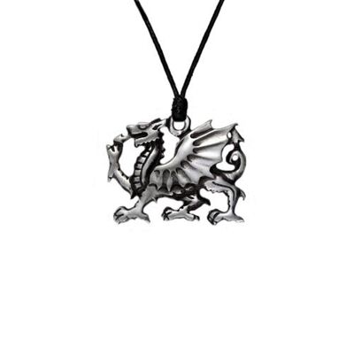 Pewter Dragon Necklace 12
