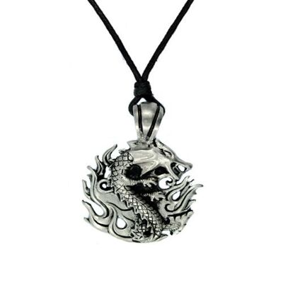 Elemental Dragon Necklace - Fire PWP096