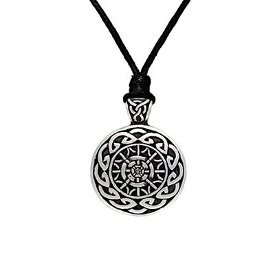 Eternity Knot Pewter Necklace PWP242