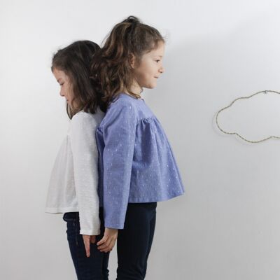 Sewing pattern - Lombard blouse - From 2 to 14 years old