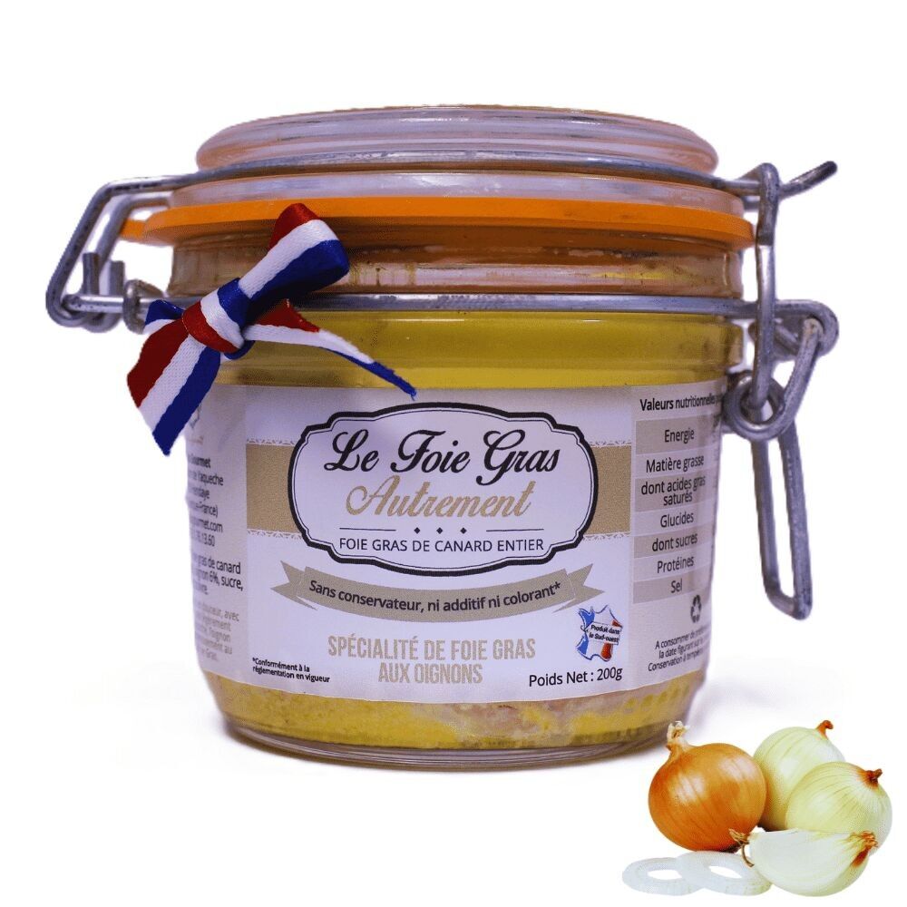 Foie Gras con Cipolla Dolce - 200g