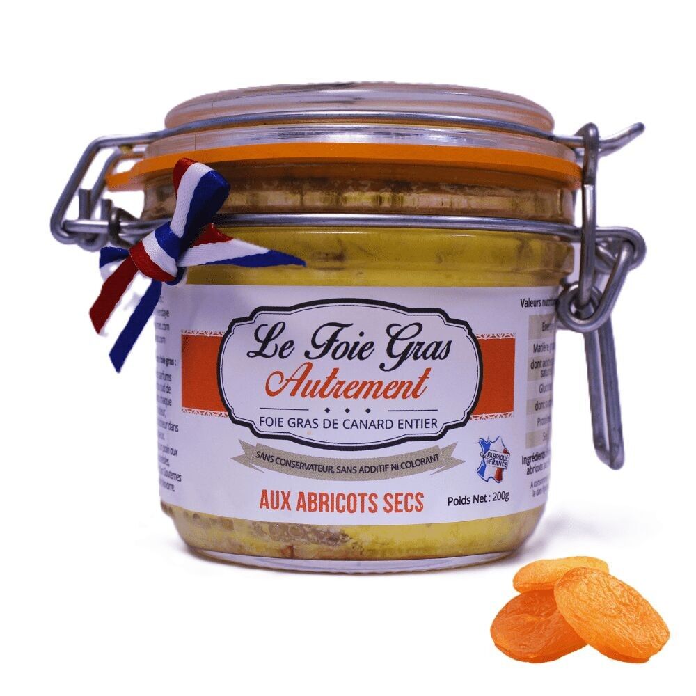 Foie Gras con Albicocca Secca - 200g