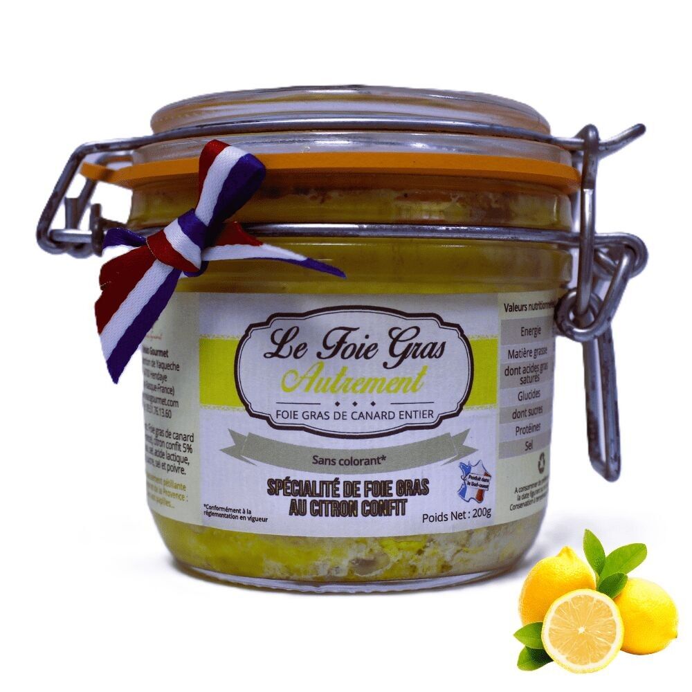 Foie Gras con Limone Candito - 200g