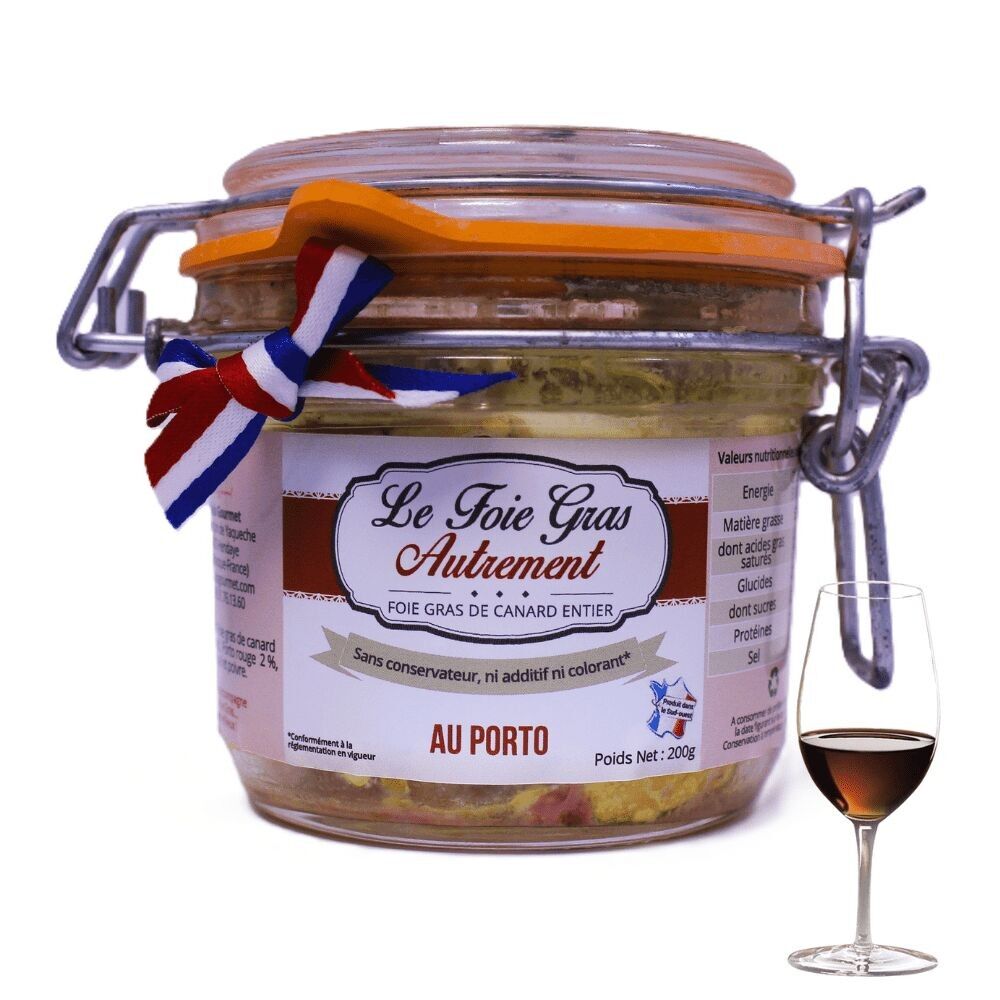 Foie Gras con Porto - 200g
