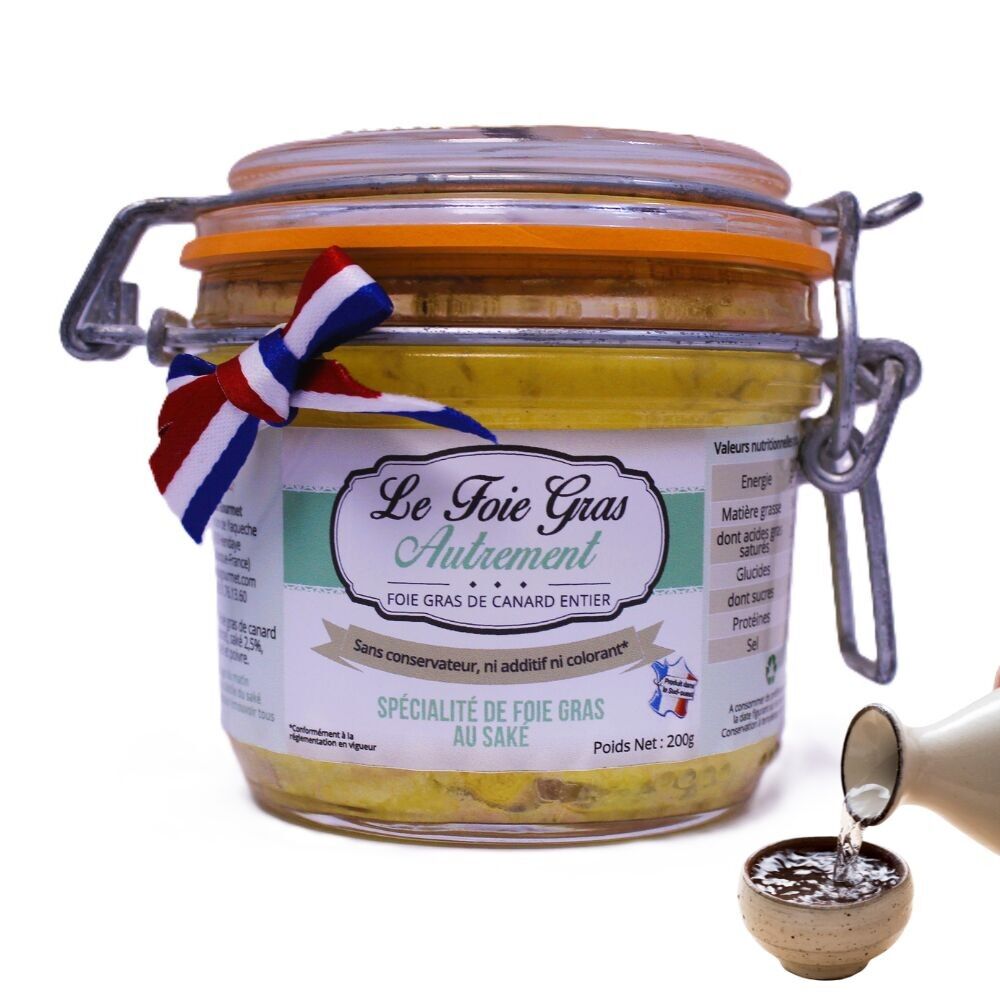 Foie Gras con Sake - 80g