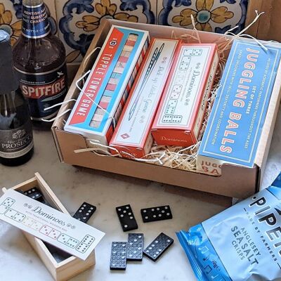 Geschenkbox für Retro-Spiele