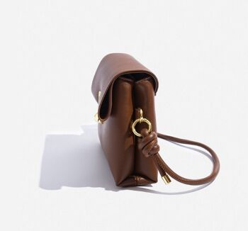 AnBeck 'Simply Stylish' Petit sac à main élégant avec 2 bandoulières alternatives (Blanc) 6