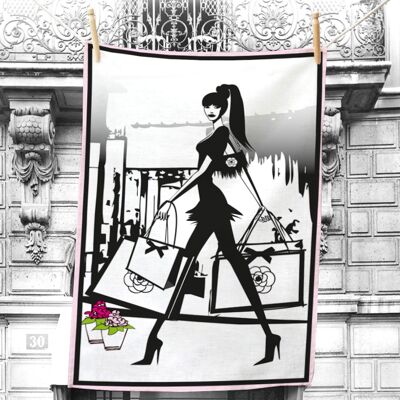 Fashion Girls- Coco Tea Towel