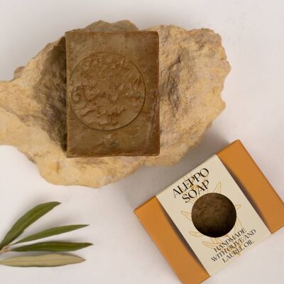 Aleppo Soap (24) - 5% Laurel, 95% Olive [EN,IT,DE,FR,ES,PT]