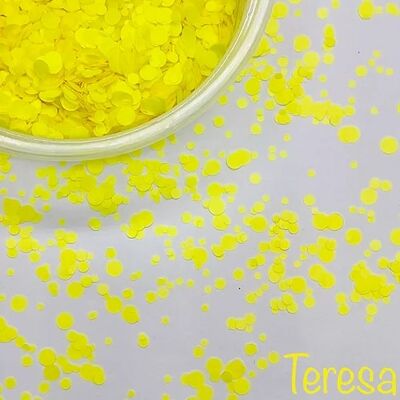 TERESA - Bright Yellow - 10g Cosmetic Glitter