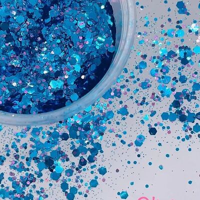 OLIVIA -Pink and Blue - 10g Cosmetic Glitter