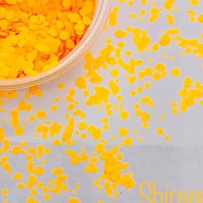 SHIREEN - Bright Orange - 10g Cosmetic Glitter