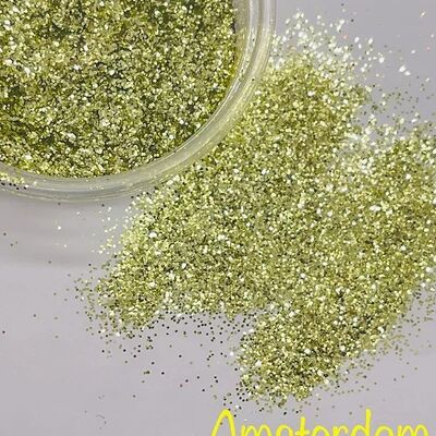 AMSTERDAM Limited Edition HIGH SPARKLE Gold Fine Glitter - 10g Cos
