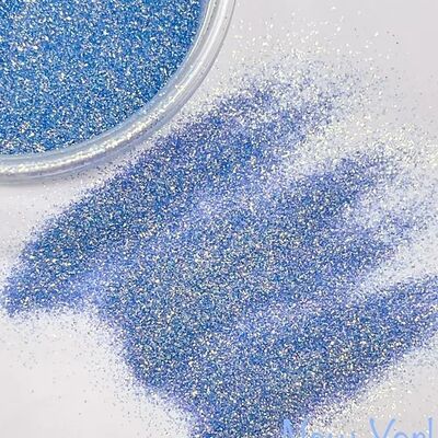 NEW YORK Limited Edition HIGH SPARKLE Baby Blue Fine Glitter - 10g Cos